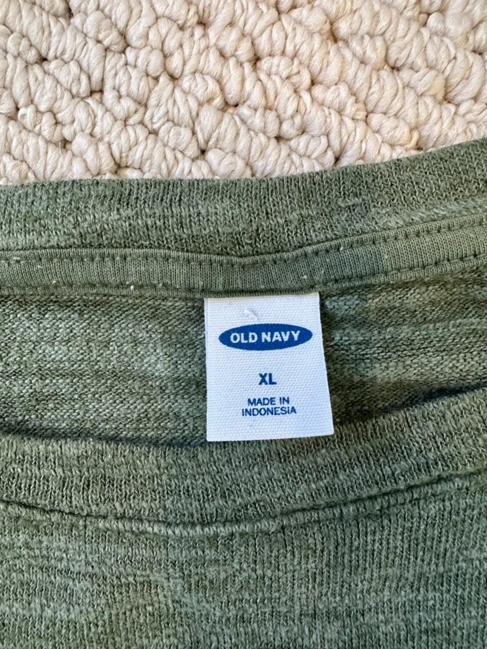 OLD NAVY Two-Piece Set with Sleeveless Crop Tank & Shorts in Cotton, Women’s XL